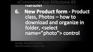 PHP 2 - Milestone 3 - 01 - Preview of milestone requirements