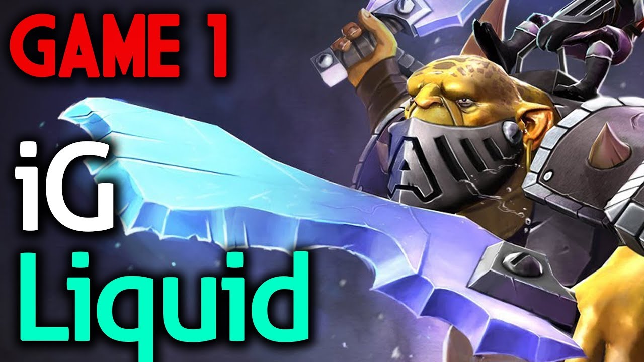 Liquid VS iG [Game 1] - Upper Bracket The International 2017 Main Event