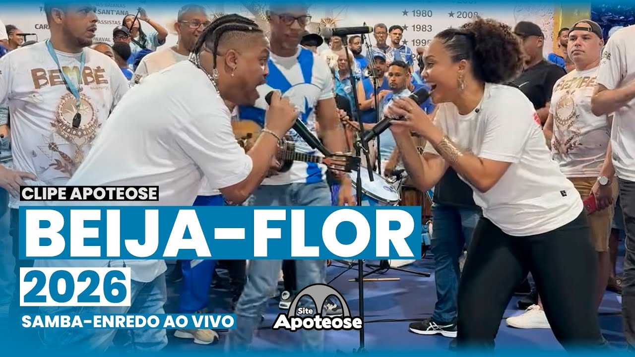 BEIJA-FLOR 2026 | SAMBA-ENREDO AO VIVO COM LETRA | CLIPE APOTEOSE EP 06/11 4K #CLIPEAPOTEOSE26