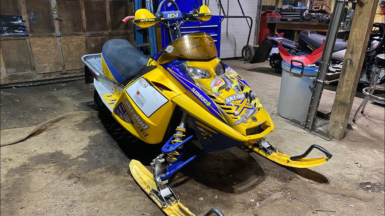 2007 Ski-Doo MXZ-XRS 800 Teardown Ep. 1 - YouTube