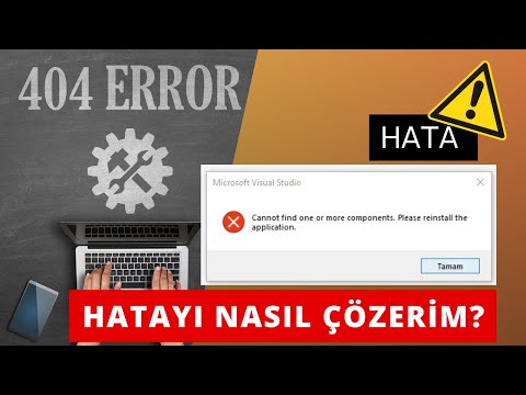 "Cannot find one or more components. Please reinstall the application" Hatası (Visual Studio ve SQL)