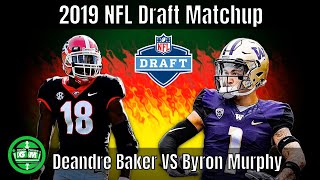 Deandre Baker vs Byron Murphy Matchup | 2019 NFL Draft Debate | CPGM