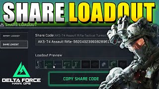 Celebrity How to Share Loadout in Delta Force Wealth