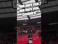 Manchester United fans sing to Casemiro's family 🥹