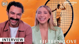 Aidan Turner & Ella Lily Hyland on the perfect match for Fifteen-Love