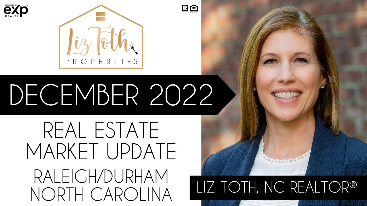 December 2022 Real Estate Market Update Raleigh, Durham, North Carolina YouTube