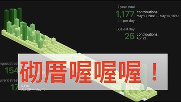 【NaeN on GitHub】LogTalk#0048 - 蓋房子啦！/ isometric-contributions