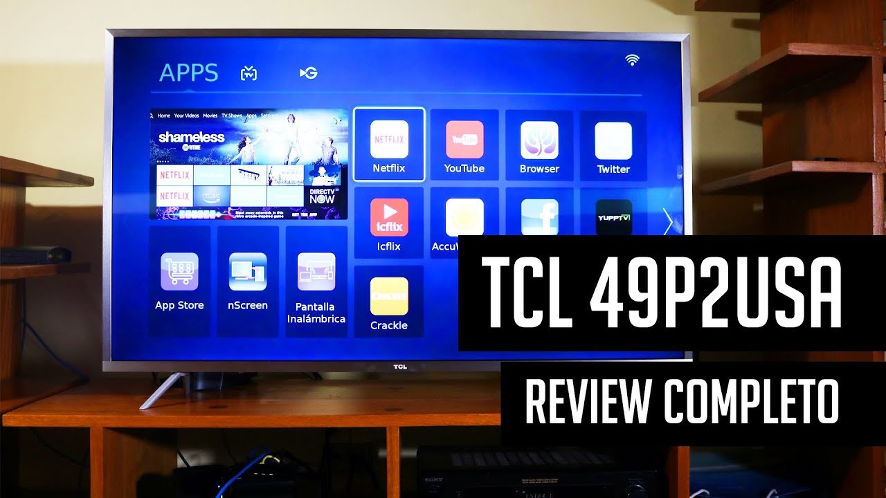 TCL 49P2USA Smart TV 4K: Review en español - YouTube