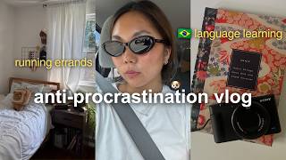 productive days in my life running errands how to stop procrastinating language learning