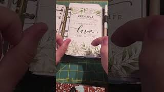 Monthly calendar idea for personal Ring planner. Dollar Tree find.