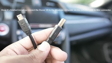 Ktuner V2 Install and Quick Setup on Honda Civic Si 2017 | 2018 Unboxing Included! 4K