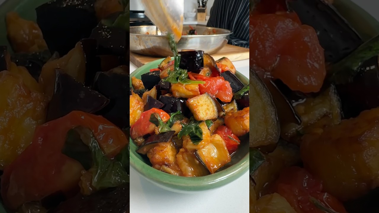 🇮🇹🍆Melanzane a Funghetto 