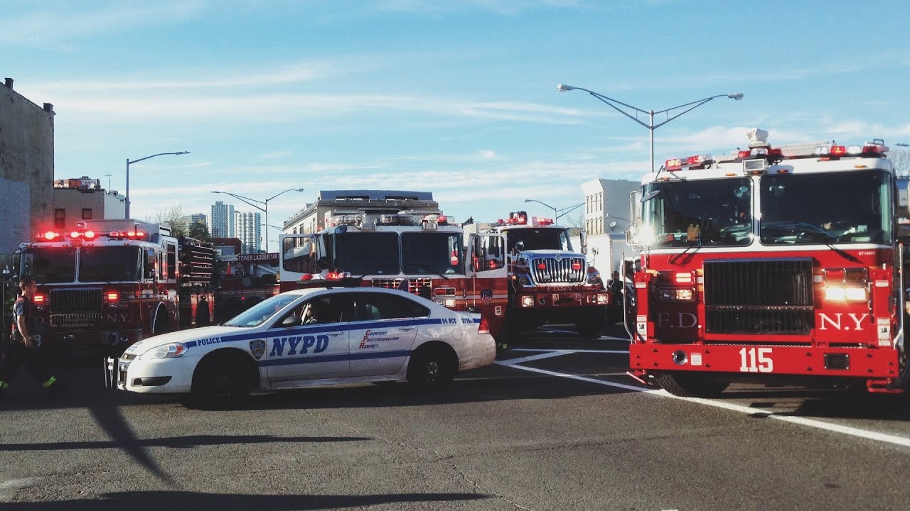 FDNY - Squad 288 Responding & Multiple Units Use Sirens to Take Up From ...