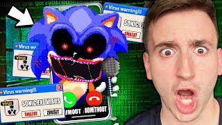 SPUSTIL JSEM SONIC.exe VIRUS! (ovládá můj počítač)