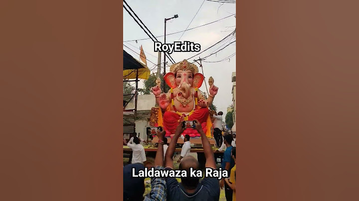Laldarwaza Ka Raja 2023 | Dhruv Singh Kalakar First Ganesh #shorts #viral #trending