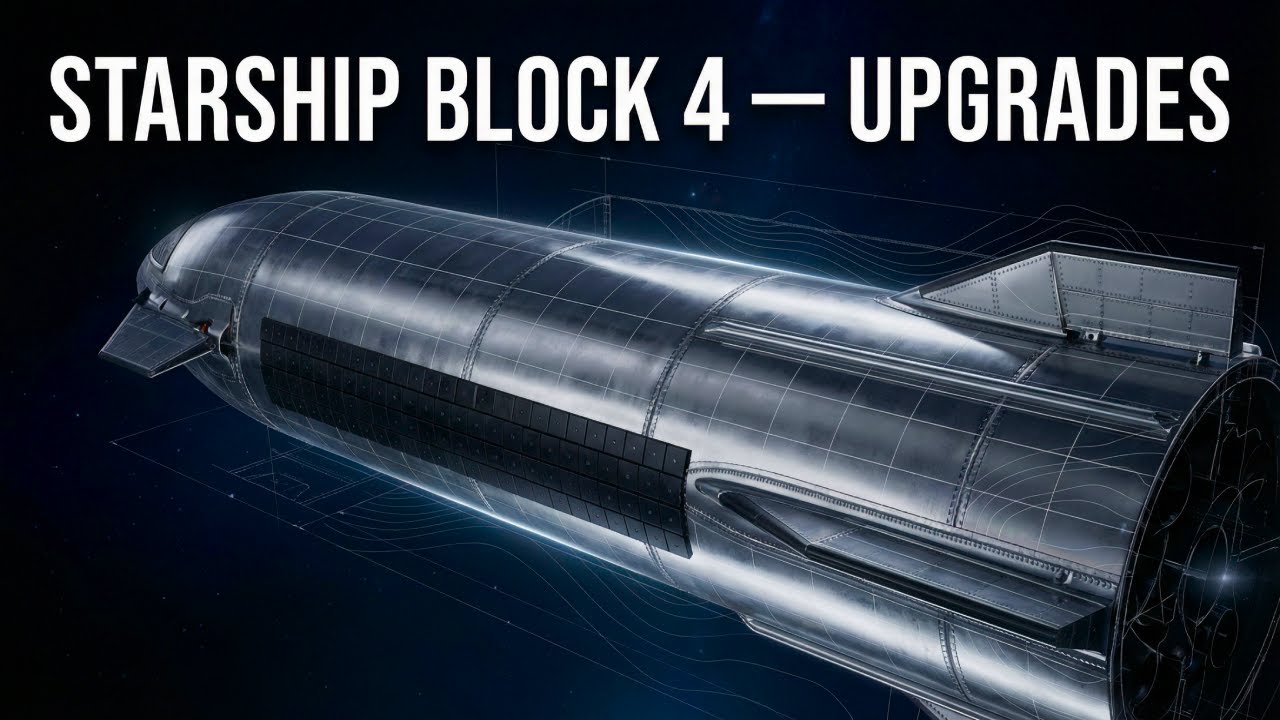 The Starship Block 4 and How Its Design Has Changed