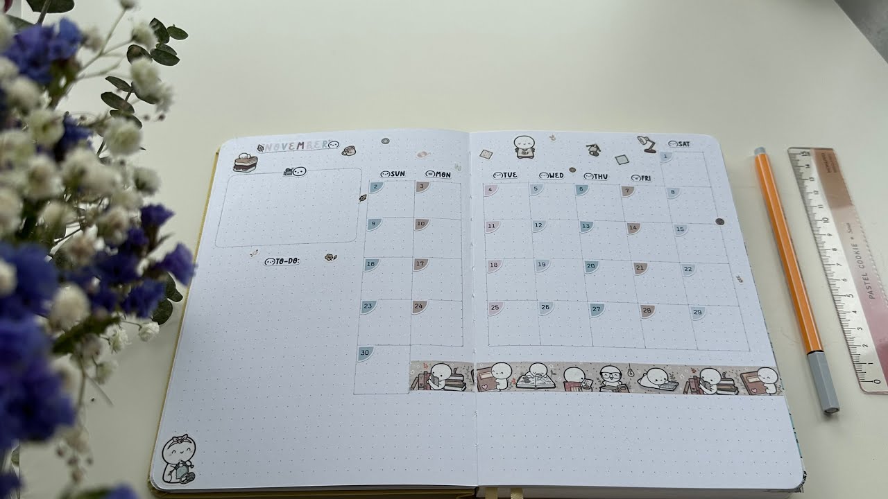 ASMR November Monthly Setup