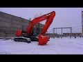 2014 HITACHI ZX200LC-5G. Обзор.