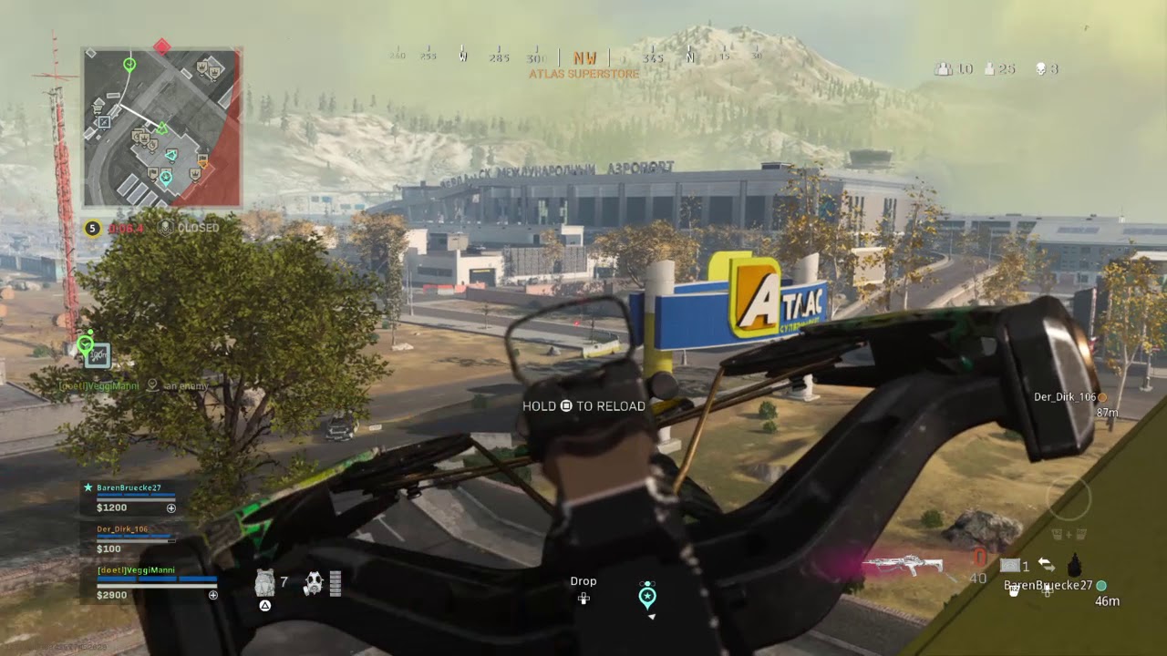 Warzone - Call of Duty - Crossbow long shot kill