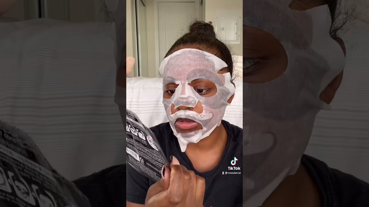 TRYING AN EXPIRED FACE MASK YouTube