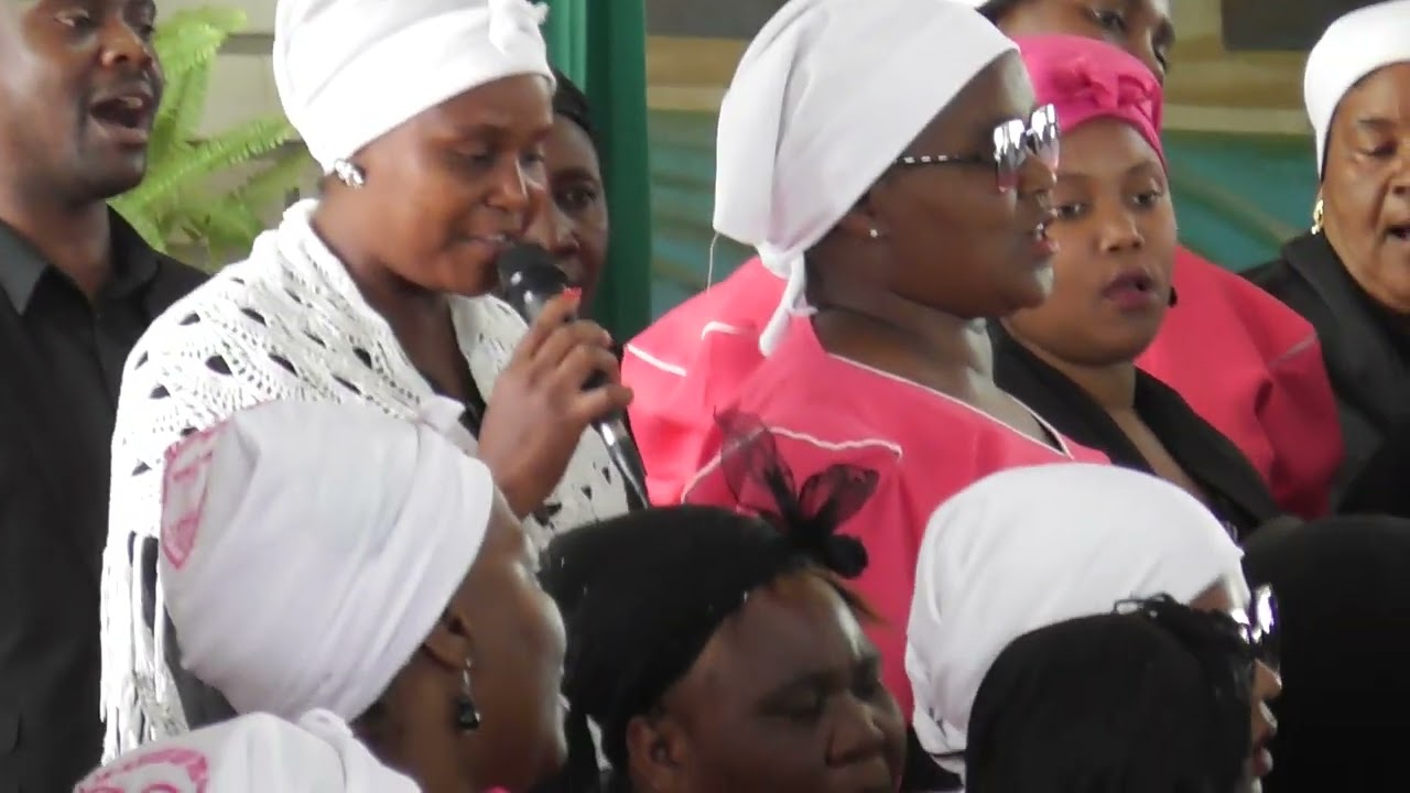 Gloria Choir at Bonny Araeb funeral, Okahandja