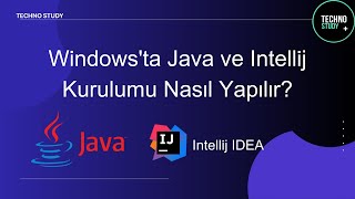 Windows Java ve Intellij Kurulumu #javainstall #intellijidea