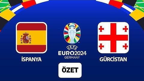 İSPANYA GÜRCİSTAN MAÇ ÖZETİ EURO 2024 SON 16 TURU MAÇI #ispanya