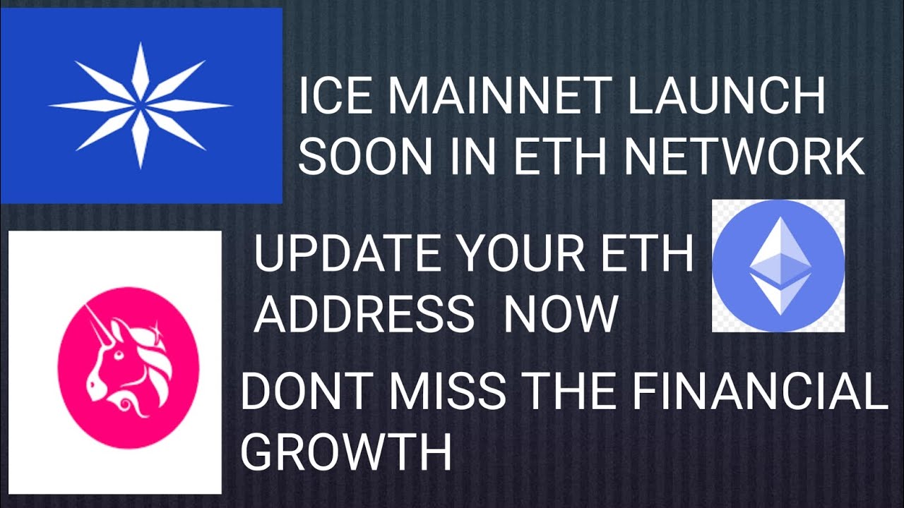 ICE COIN LAUNCH IN ETH NETWORK. START BUILD YOUR FINANCIAL GROWTH NOW.
