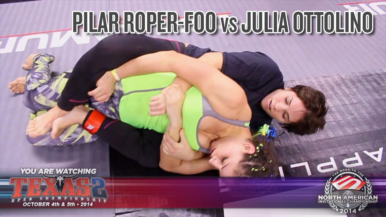FIVE Grappling Texas 2: Pilar Roper-Foo vs Julia Ottolino (Women Expert No Gi WW 3rd Place)