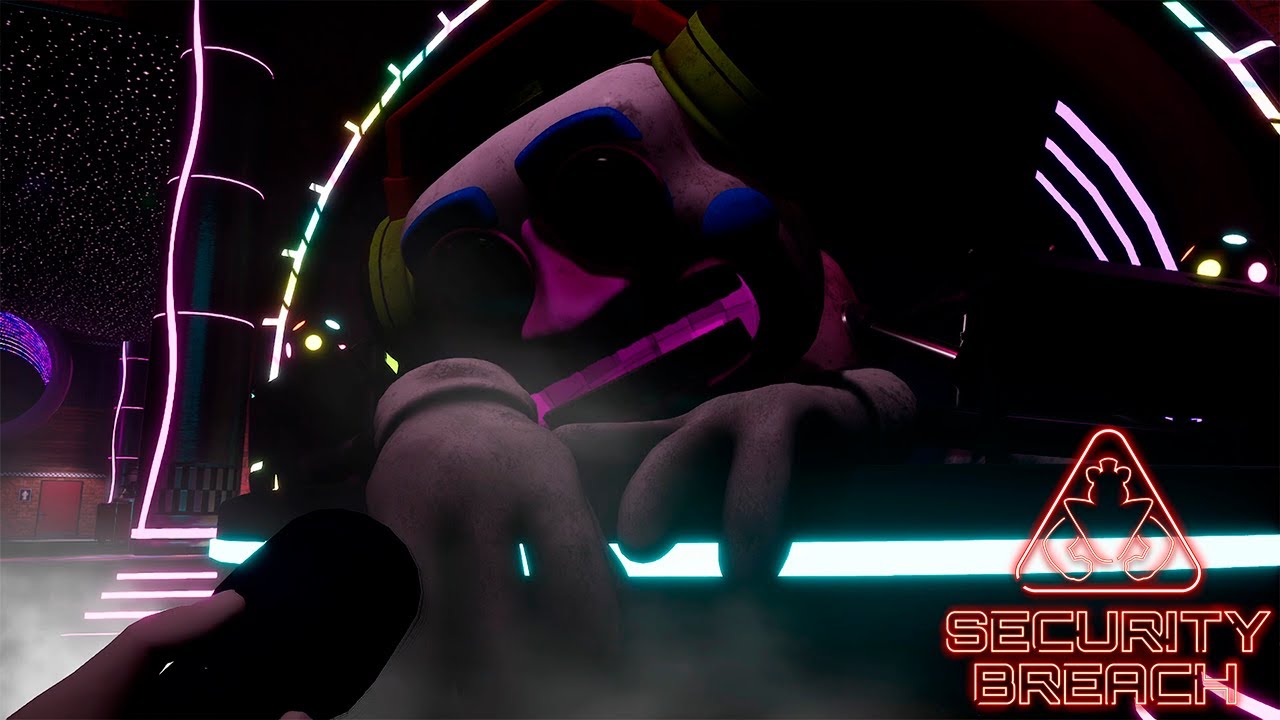 FNAF SECURITY BREACH ¡MUSIC MAN GIGANTE Y PELIGROS EN LAS RECREATIVAS