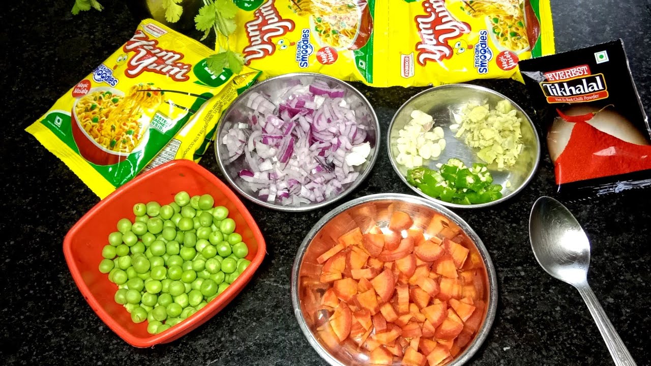 Maggi Masala Recipe| Maggi Noodles | Veg Noodles |by Renukirasoi 