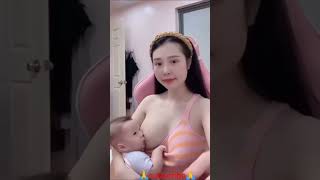 breastfeeding baby Milk Mom viral short