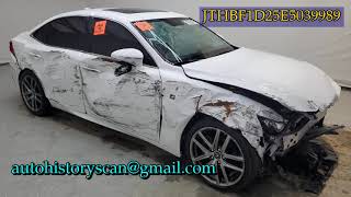 JTHBF1D25E5039989 Lexus Is 2014 JTHBF1D25E5039989 Lexus Is 2014