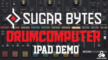 DRUMCOMPUTER 🎛 SUGAR BYTES 🎛 IOS 📱IPAD DEMO