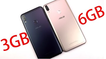 Asus Zenfone Max Pro M1 6gb vs 3gb Speed Test, Memory Management test and Benchmark Scores