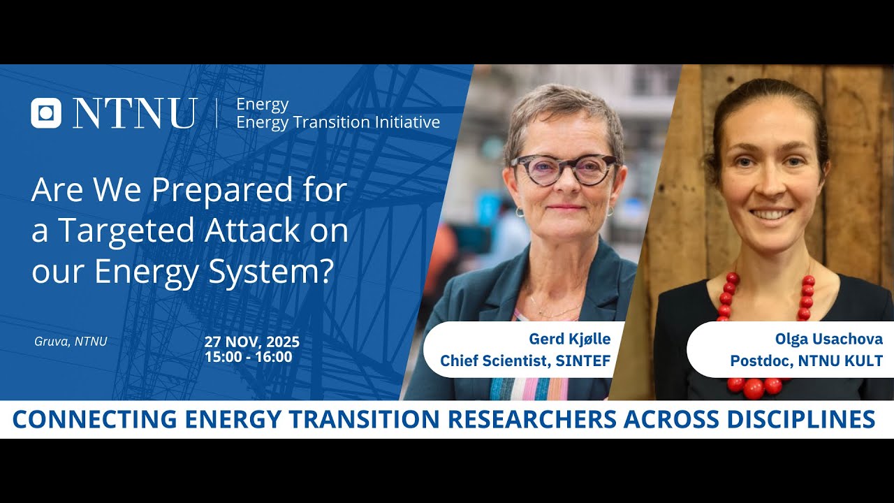 Is Norway Prepared for a Targeted Attack on its Energy System?