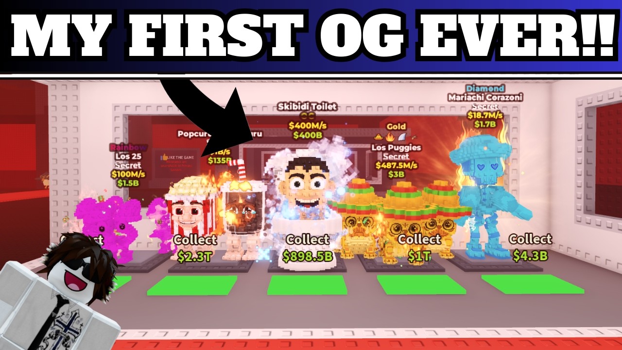 HOW I GOT MY FIRST OG FROM SAMMY and INSANE STEALS | Steal a Brainrot | ROBLOX