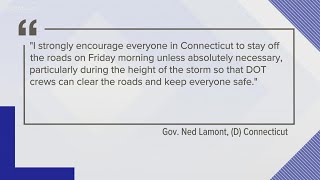 Connecticut state office buildings closed Friday due to snowstorm