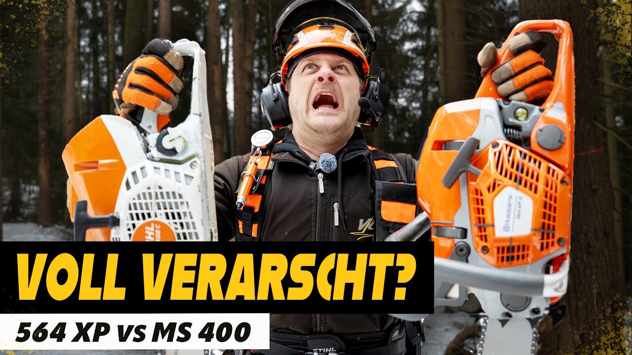 Husqvarna 564 XP 🆚 STIHL MS 400: Endlich ein fairer Test ✅