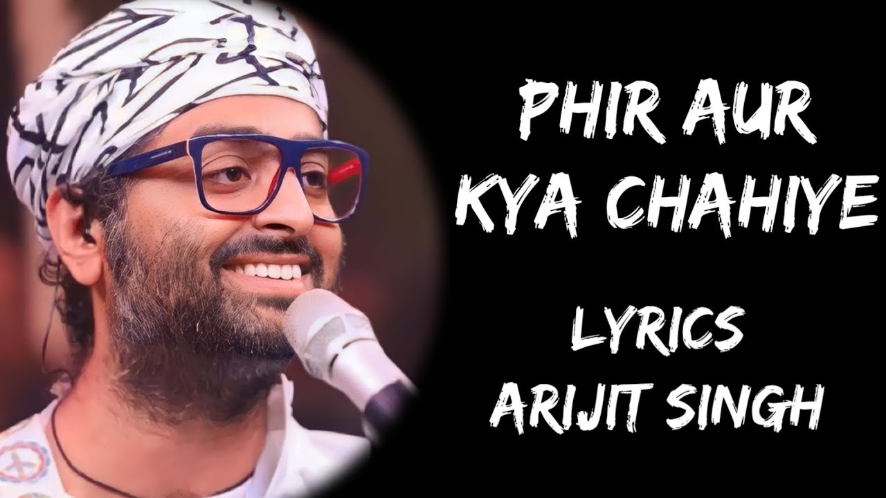 Tu Hai Toh Mujhe Phir Aur Kya Chahiye Lyrics   Arijit Singh  Sachin   Jigar  Lyrics Tube
