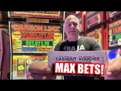 🔥 7 JACKPOTS IN LESS THAN 15 MINUTES! 🔥Best Run Ever Recorded on High Limit DRAGON LINK Slots!