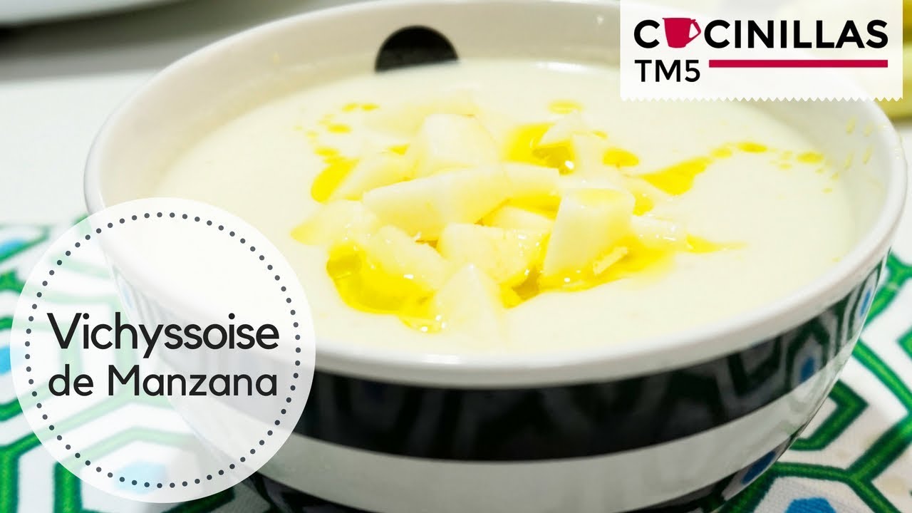 Vichyssoise de Manzana | Crema de Puerros | Recetas Thermomix