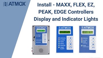 ATMOX Install - Controller Display and Indicator Lights