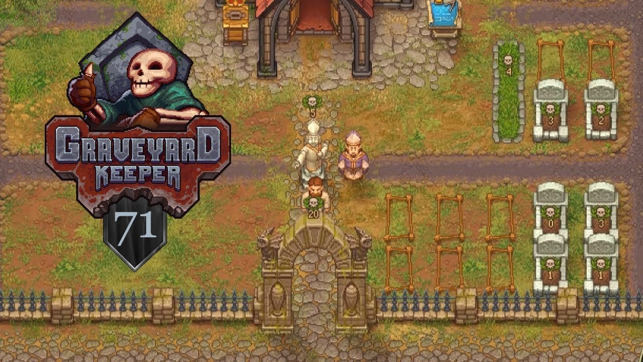 Graveyard Keeper 71 Diese wunderschöne Statue steht genau richtig