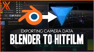 Using Blender Camera Animations in HitFilm | FREE Blender add-on!