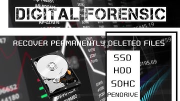 FORENSIC INVESTIGATION :- Recovering Permanently Deleted Files [ LINUX ]