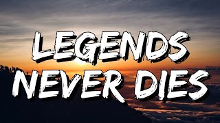 Legends Never Die (Lyrics) Ft. Against The Current [4k]