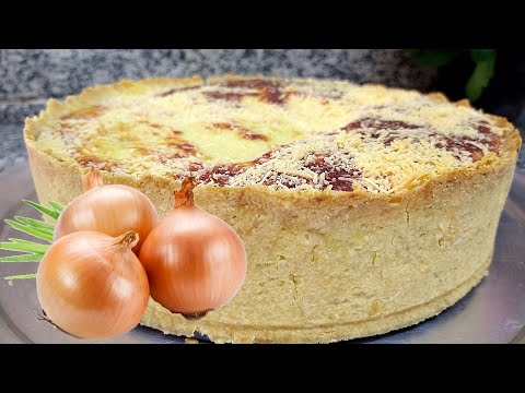 Vídeo: Como Fazer Uma Torta De Cebola Rápida