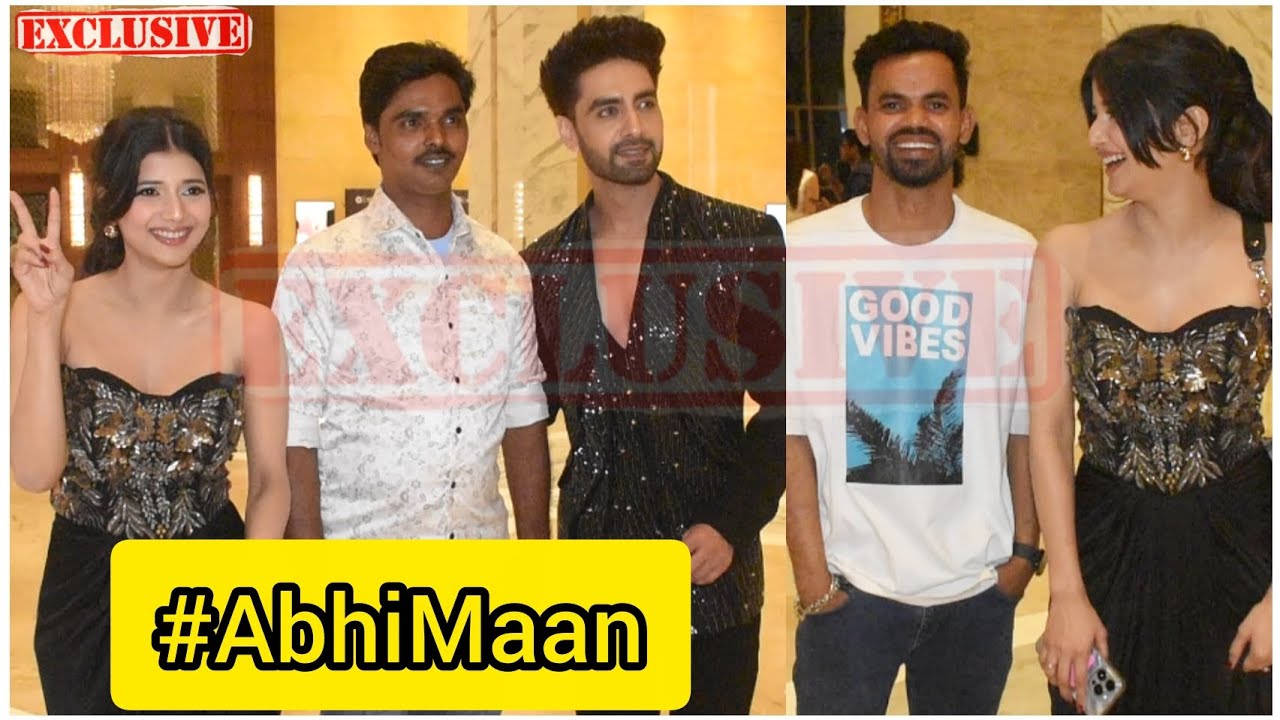 EXCLUSIVE Glimpse of Samridhi Shukla & Rohit Purohit at 25th ITA AWARDS AbhiMaan 