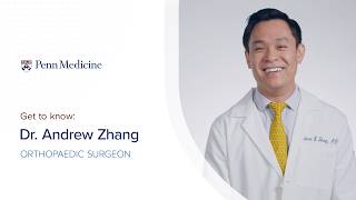 Meet Andrew S Zhang, MD, Orthopaedic Surgeon